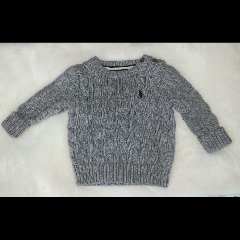 Baby Ralph Lauren knit sweatshirt